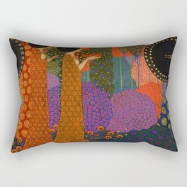 A Thousand and One Nights by Vittorio Zecchin Rectangular Pillow