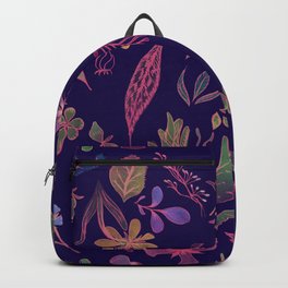 Midnight Flora Backpack