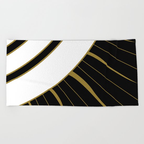 BURNING SUN Beach Towel