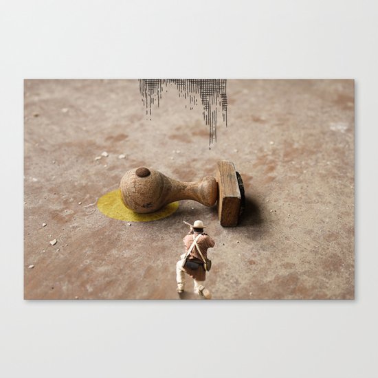 Kill Bureaucracy Canvas Print