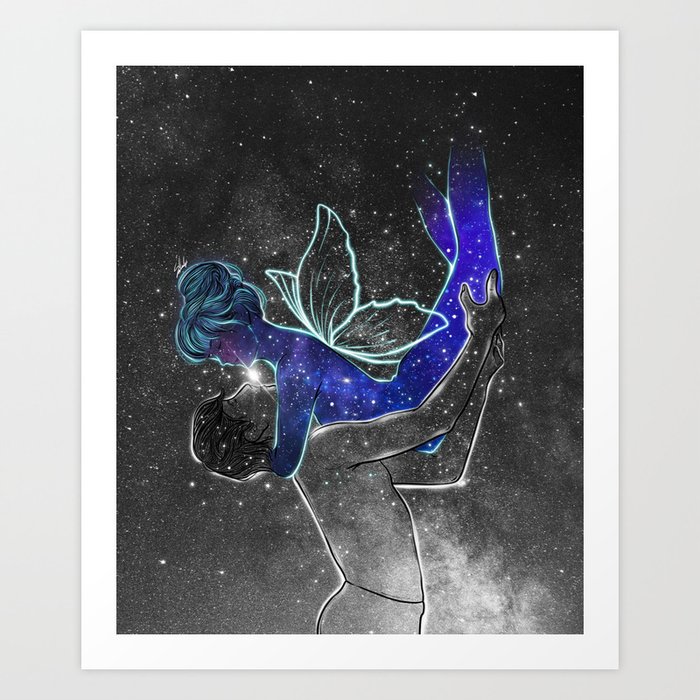 Butterfly from heaven Art Print by Muhammed Salah Society6
