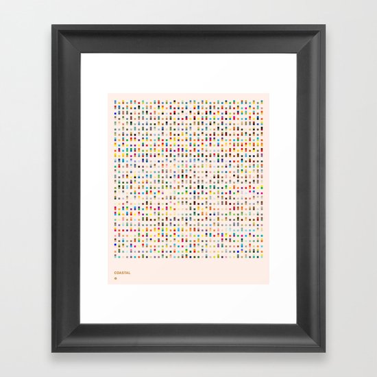 COASTAL 1 — Matthew Korbel-Bowers Framed Art Print