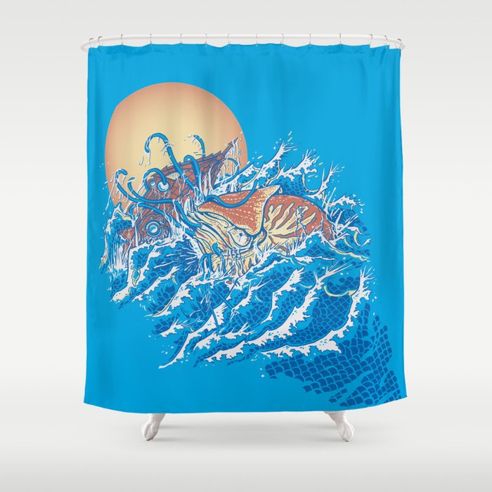 The Lost Adventures of Captain Nemo Shower Curtain