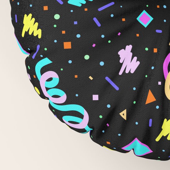 90s Arcade Carpet Floor Pillow By Krystan Saint Cat Society6