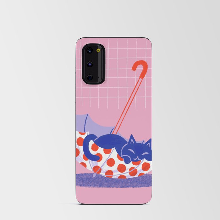 Umbrella Cat Android Card Case