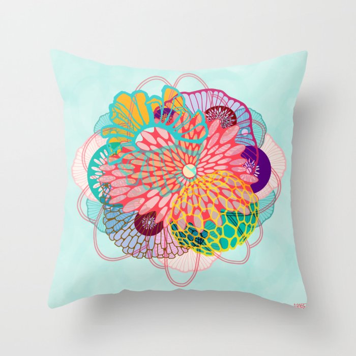 LUXE Bloom 2 Throw Pillow