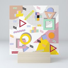 Memphis Design Mini Art Print