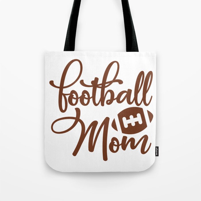 Football Mom Tote Bag