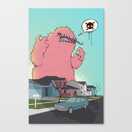 Die like the Dinosaurs Canvas Print