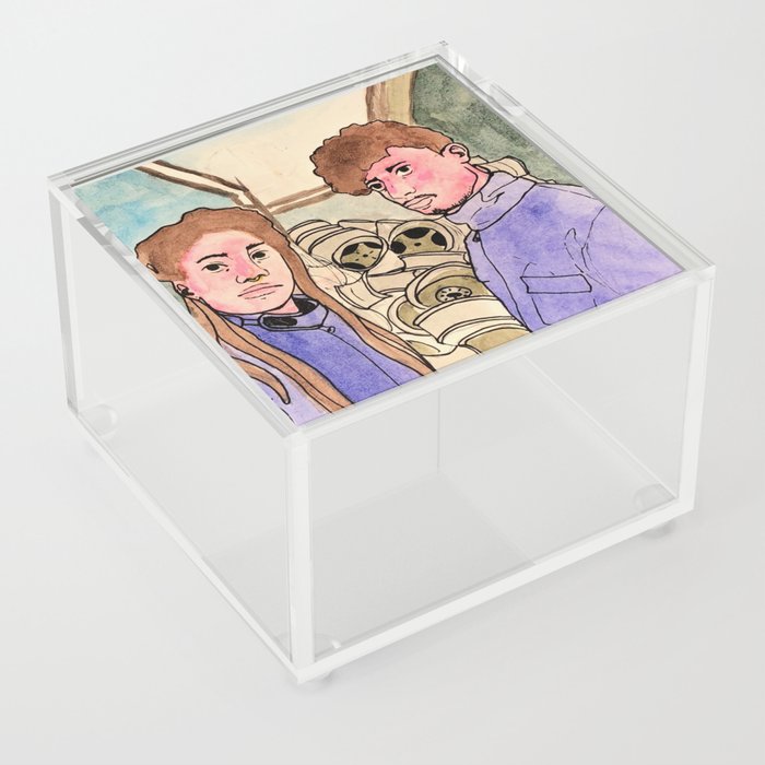 The Anxiety Sketch Acrylic Box