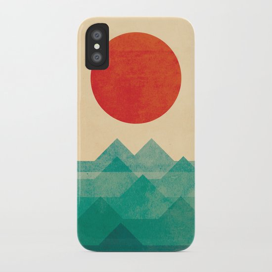The ocean, the sea, the wave iPhone Case