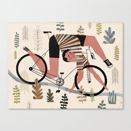 Mountain Bike Canvas Print