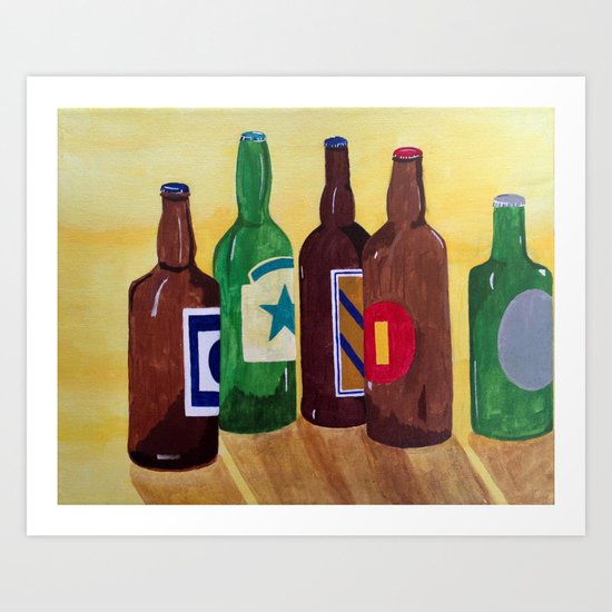 Its 5 o'clock somewhere... Art Print