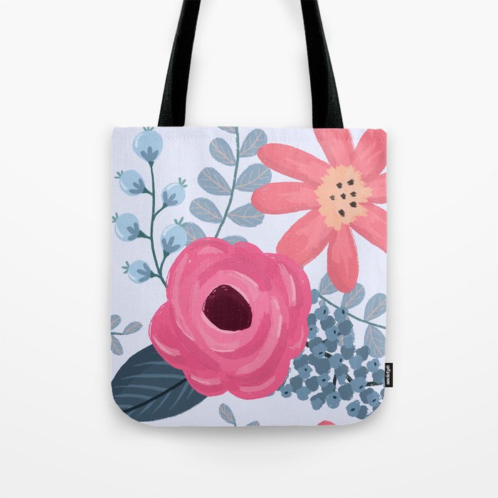 My little pink yard Tote Bag