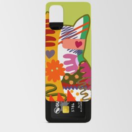 Abstract cat meow 4 Android Card Case