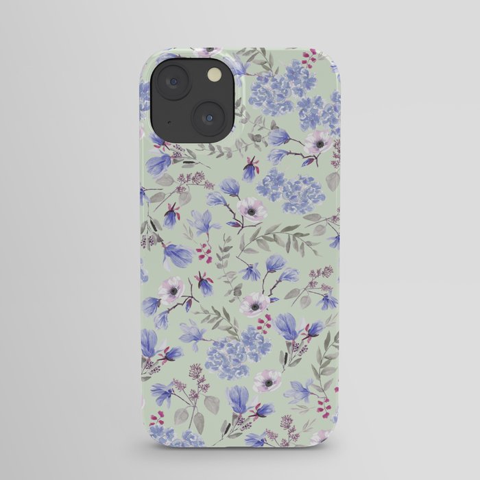 Romantic Light Blue iPhone Case