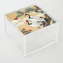 Minhwa: Pine Tree and Cranes A Type Acrylic Box