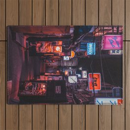 Golden Gai Tokyo Bar Crawl Outdoor Rug