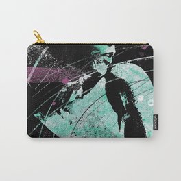 I Crawled trq | sexy woman silhouette graffiti painting Carry-All Pouch