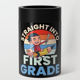 Straight Into First Grade Can Cooler