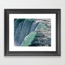 Niagara Falls - Closeup Framed Art Print