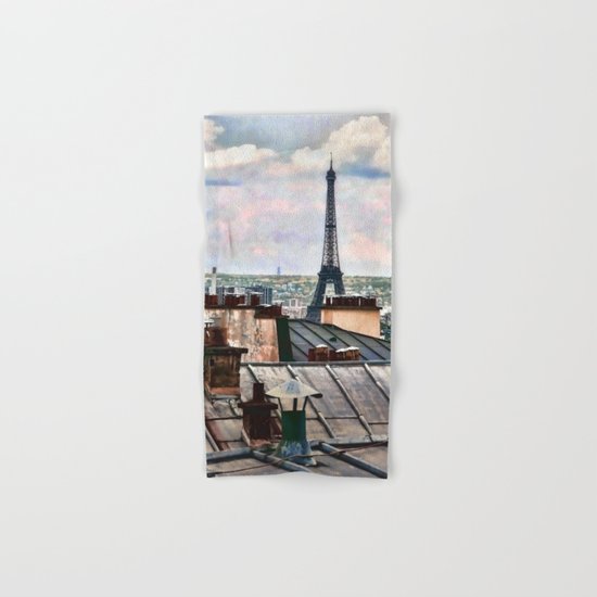 Montmartre Rooftop Hand & Bath Towel