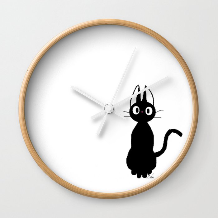 Witch's Companion Wall Clock