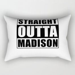 Straight Outta Madison Rectangular Pillow