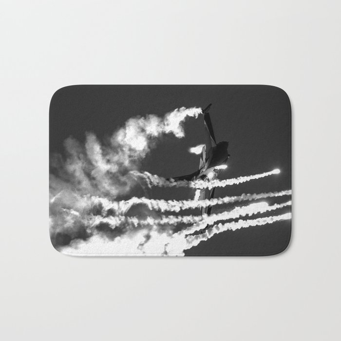 Belgian F16 and Flares Bath Mat