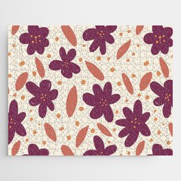 Bloomin' Flowers - Retro Palette Jigsaw Puzzle