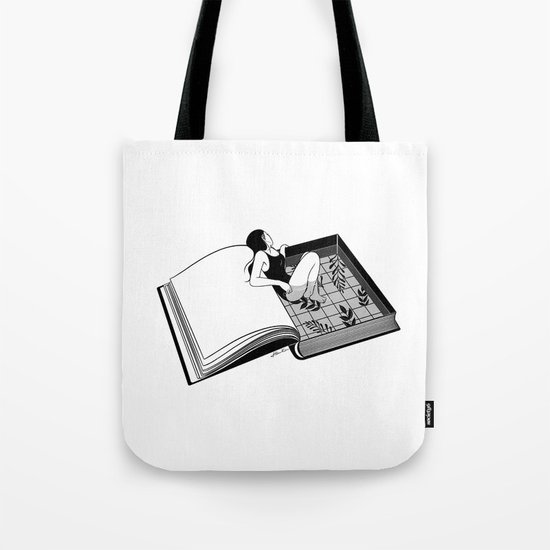 Drenched through my mind Tote Bag