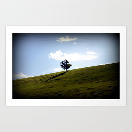 Valley of a Thousand Hills Art Print