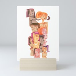 fantastic feminine  Mini Art Print