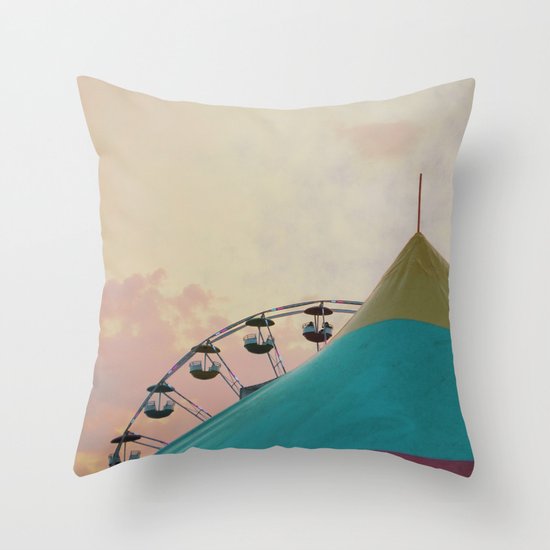 Circus Dreams Throw Pillow