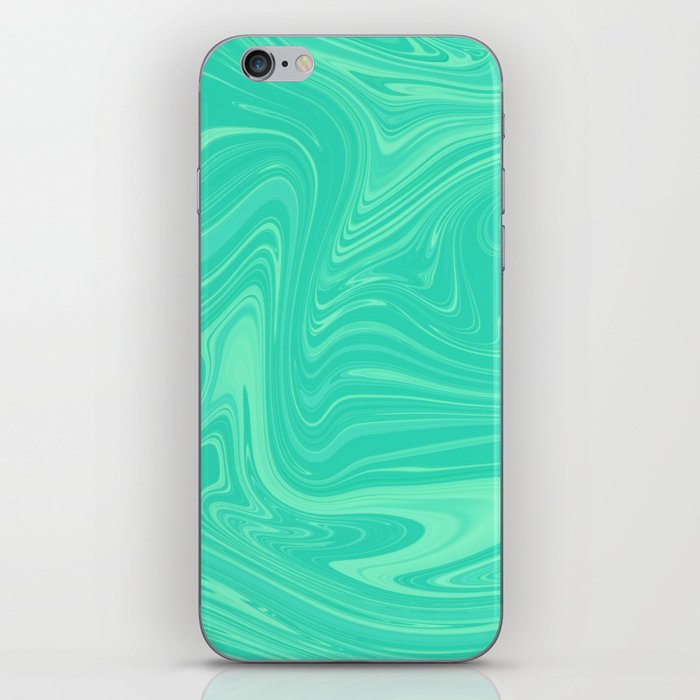 Green Abstract iPhone Skin