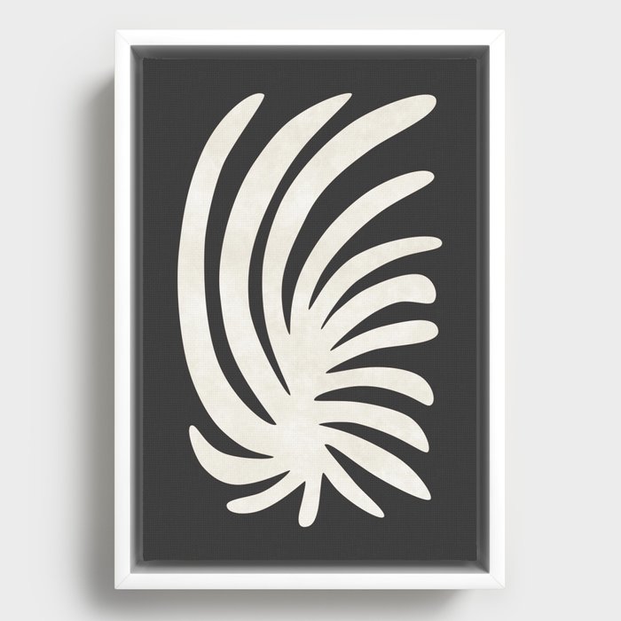 Palm Leaves Framed Canvas