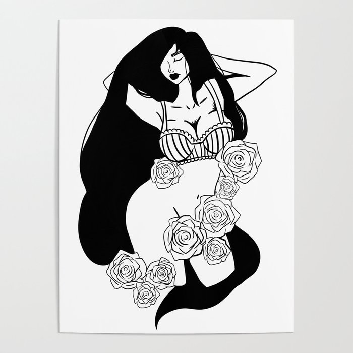 Black Roses Poster