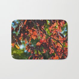 Duo-Dual Bath Mat | Trees, Calm, Magic, Summer, Branches, Inspirational, Green, Photo, Leaves, Digital 