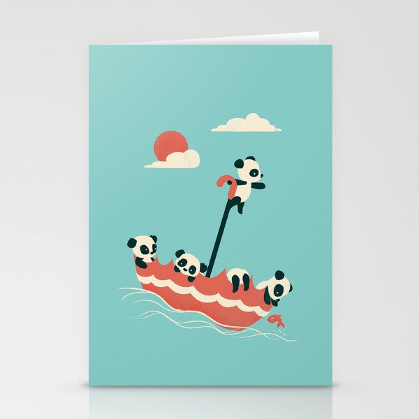 Float On Stationery Cards