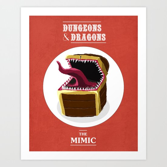 Mimic Art Print