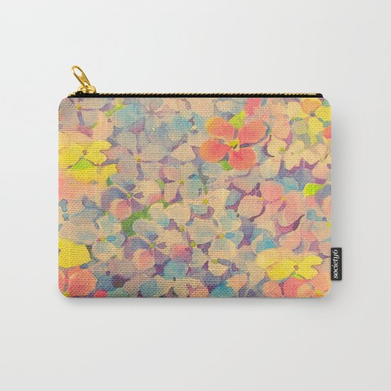Summer Time Floral Carry-All Pouch