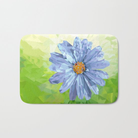Crystal Flower Bath Mat