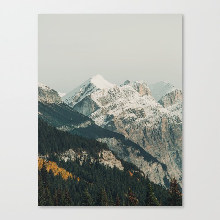 Rocky Mountain Fog - Nature and Landscape Photography Canvas Print