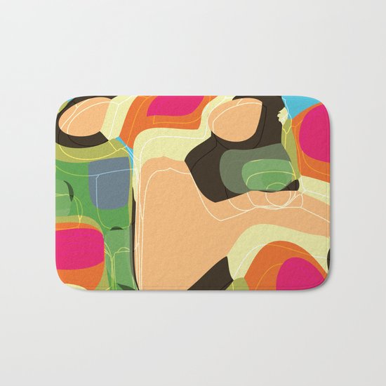 Topic Tropic Bath Mat
