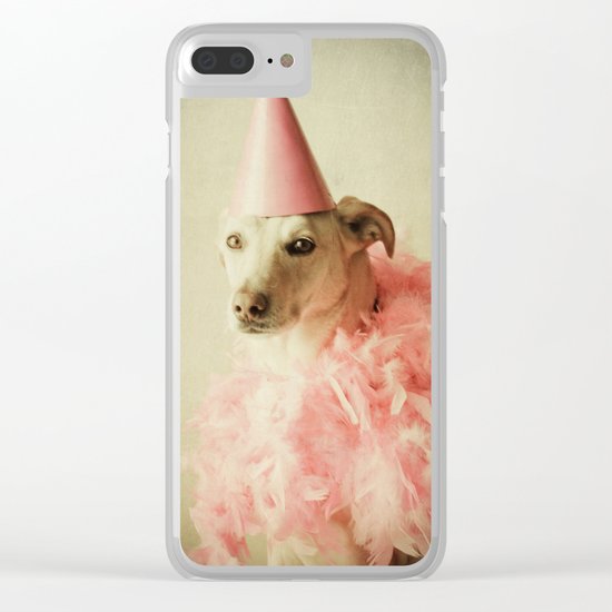 Party Girl Clear iPhone Case