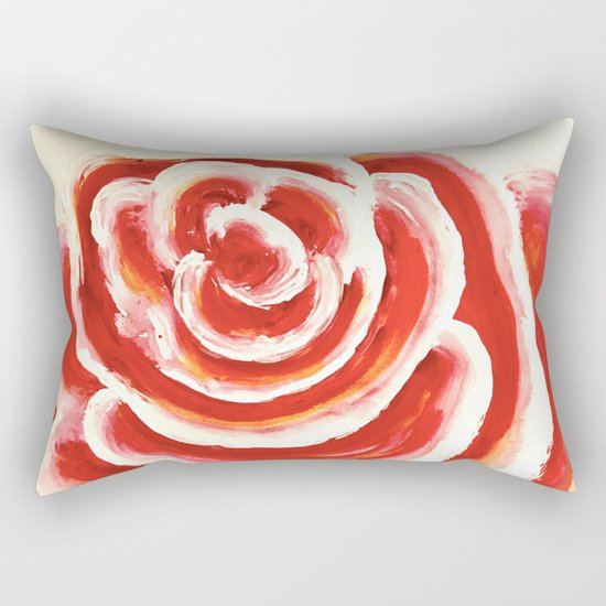 Valentine Rose Rectangular Pillow