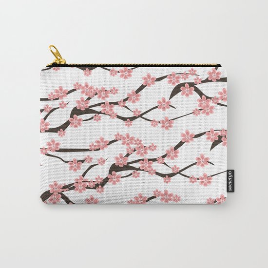 Sakura pattern Carry-All Pouch
