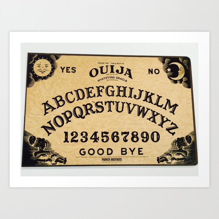 Ouija Art Print