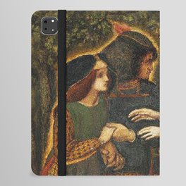 Dante Gabriel Rossetti How They Met Themselves iPad Folio Case