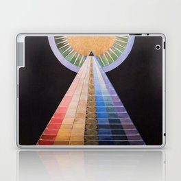 Stairway to Heaven Hilma af Klint Altarpiece X Pyramid Sun Laptop Skin